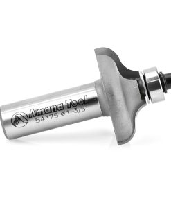 54175 Carbide Tipped Ogee 1/4 Radius x 1-3/8 Dia x 3/8 x 1/2 Inch Shank for 7/8 Material