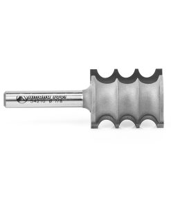 54210 Carbide Tipped Triple Bead 1/8 Radius x 7/8 Dia x 1 Inch x 1/4 Shank