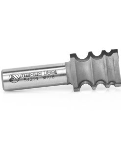 54216 Carbide Tipped Variable Beading 9/64 x 7/64 x 1/16 Radius x 7/8 Dia x 1-1/16 x 1/2 Inch Shank