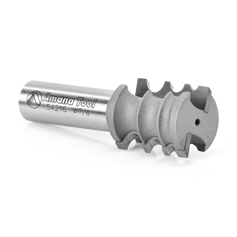 54216 Carbide Tipped Variable Beading 9/64 x 7/64 x 1/16 Radius x 7/8 Dia x 1-1/16 x 1/2 Inch Shank