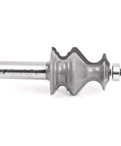 54222 Carbide Tipped Classical Architectural Molding 1/8 x 3/32 x 1/4 x 7/16 Radius x 1-3/8 Dia x 1-5/8 x 1/2 Inch Shank