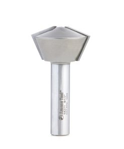 54271 Carbide Tipped Multi-Sided Glue Joint 60 / 30 Deg x 1-1/2 Dia x 7/8 x 1/2 Inch Shank