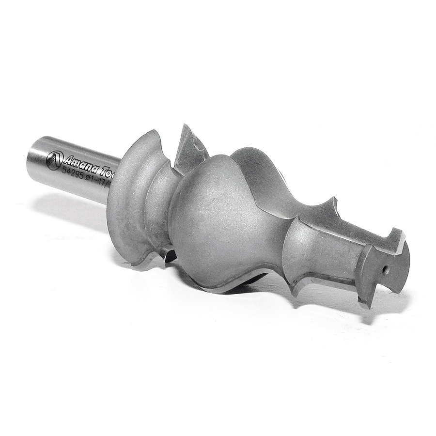 54295 Carbide Tipped Colonial Door Casing 3/8 Radius x 1-17/32 Dia x 2-61/64 x 1/2 Inch Shank