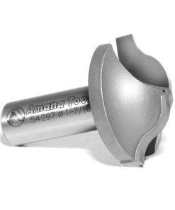 54297 Carbide Tipped Base Molding Ogee Edge Detail 5/16 x 3/8 Radius x 1-7/16 Dia x 19/32 x 1/2 Inch Shank