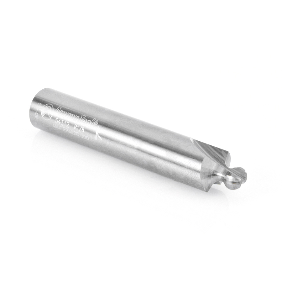 54312 Carbide Tipped Tambour # 2 - 5/64 Radius x 0.272 Dia x 1/2 Inch Shank Part of Set #54314 (U.S. Patent No. 7 810 532)