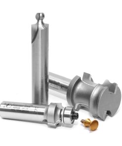 54314 3-Piece Carbide Tipped Tambour Door / Appliance Garage Door 1/2 Inch Shank Set U.S. Patent No. 7,810,532