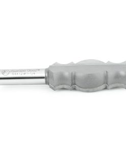 54412 Carbide Tipped Reversible Crown Molding 3/8 x 7/8 x 7/16 Radius x 1-1/4 Dia x 2-7/16 x 1/2 Inch Shank