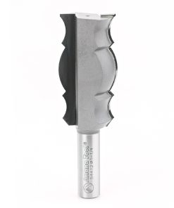 54412 Carbide Tipped Reversible Crown Molding 3/8 x 7/8 x 7/16 Radius x 1-1/4 Dia x 2-7/16 x 1/2 Inch Shank