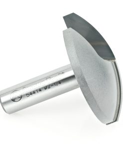 54414 Carbide Tipped Horizontal Crown Molding 1-3/4 Radius x 2-1/4 Dia x 5/8 x 1/2 Inch Shank