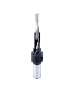 55103 RTA Furniture Drill/Countersink 10mm Dia x 5mm Drill Dia x 10mm Shank - 7mm Screw with Drill
