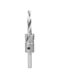 55141 Carbide Tipped Shankless Counterbore with Slow Spiral Drill, #20 Screw 3/4 Dia x 5/16 Drill Dia x 5/16 Drill Shank