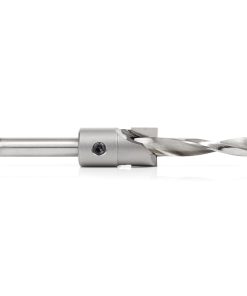 55142 Carbide Tipped Shankless Counterbore with Slow Spiral Drill, #24 Screw 3/4 Dia x 3/8 Drill Dia x 3/8 Drill Shank