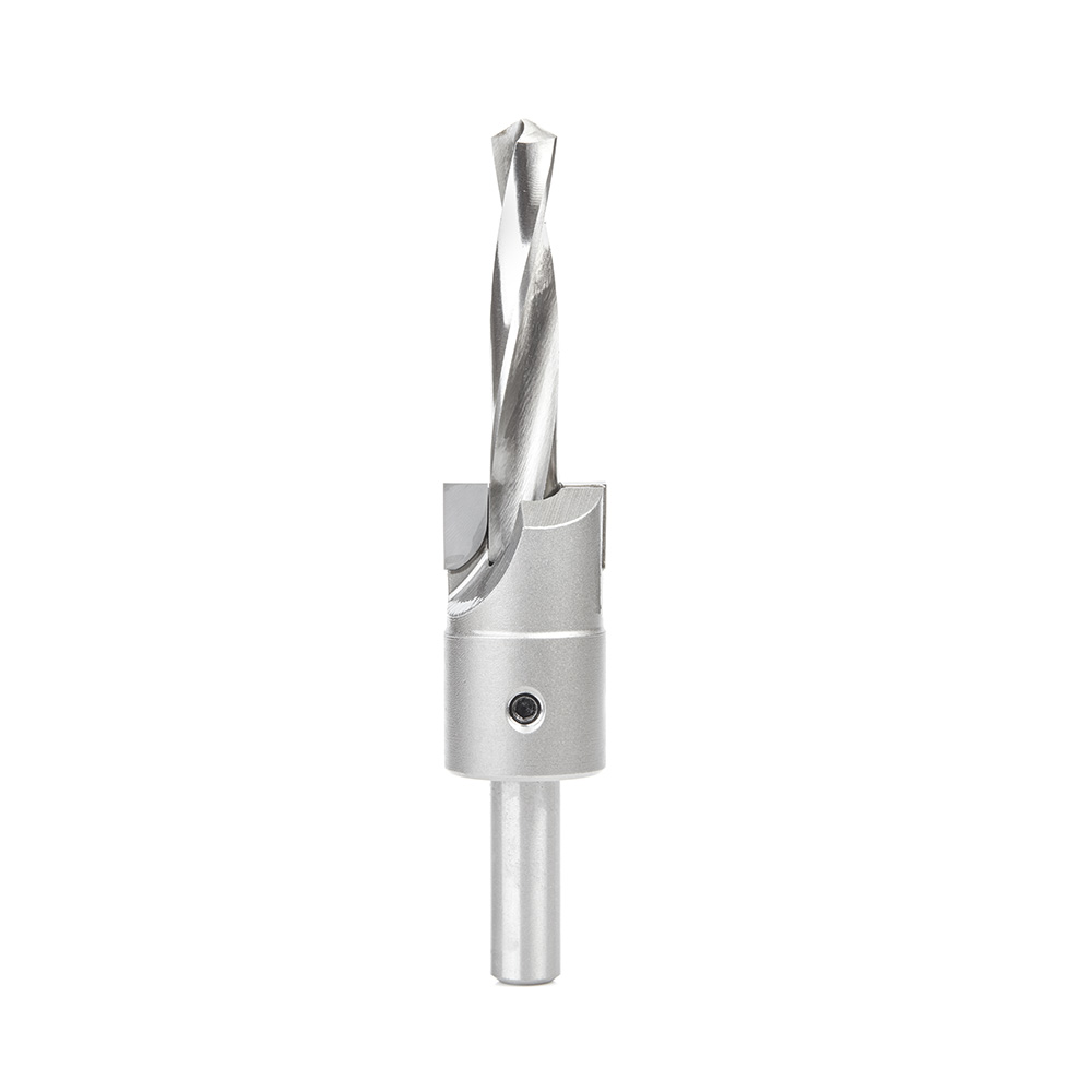 55145 Carbide Tipped Shankless Counterbore with Slow Spiral Drill, 1-1/8 Dia x 1/2 Drill Dia x 1/2 Drill Shank