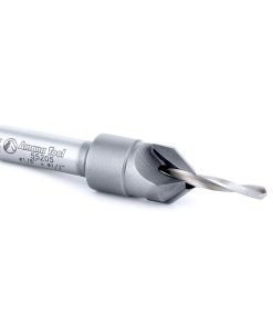 55205 Carbide Tipped Countersink #6 Screw 1/2 Dia x 1/8 Drill Dia x 5/16 Round Shank