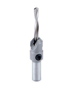 55211 Carbide Tipped Countersink #10 Screw 1/2 Dia x 3/16 Drill Dia x 3/8 Round Shank