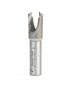 55217 Carbide Tipped Plug Cutter for Drill Press 5/8 Dia x 1/2 x 1/2 Inch Shank