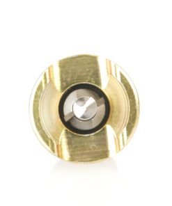 55244 Carbide Tipped 82 Degree Countersink with Adjustable Depth Stop and No-Thrust Ball Bearing, 1/2 Dia x 1/4 Drill Dia x 10mm Round Shank for Wood Screw #14