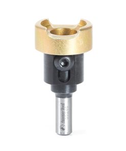 55246 Adjustable Depth Stop and No-Thrust Ball Bearing Adapter 1-1/4 Dia x 3/8 Inch Shank