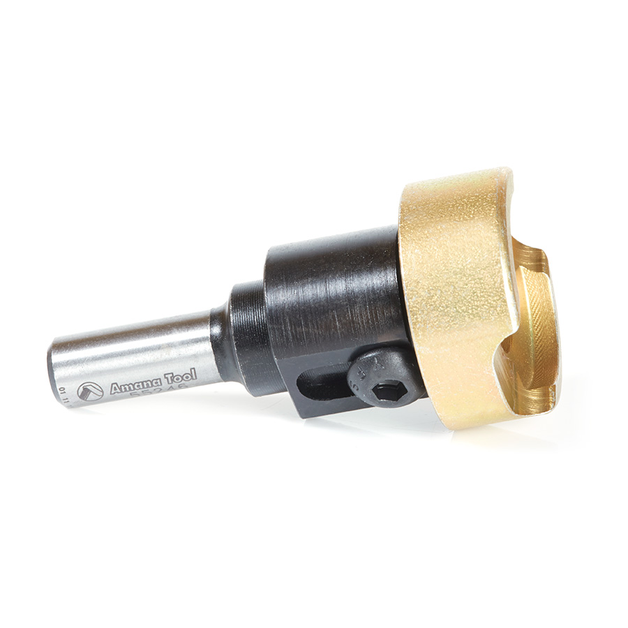 55246 Adjustable Depth Stop and No-Thrust Ball Bearing Adapter 1-1/4 Dia x 3/8 Inch Shank