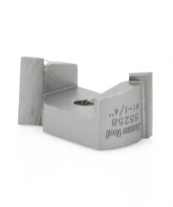 55258 Carbide Tipped Mortising Screw Down Shear Cutter 1-1/4 Dia x 5/8 Inch x 1/4 - 28 Thread