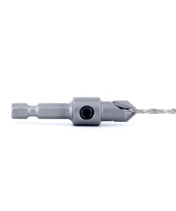 55262 Carbide Tipped 82 Degree Countersink 3/8 Dia x 49 Deg x 1/4 Quick Release Hex Shank for Wood Screw #6