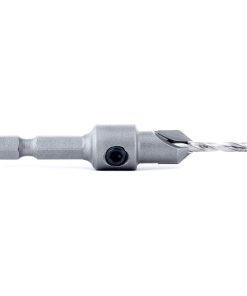 55264 Carbide Tipped 82 Degree Countersink 3/8 Dia x 49 Deg x 1/4 Quick Release Hex Shank for Wood Screw #8
