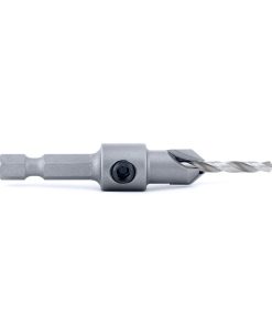 55266 Carbide Tipped 82 Degree Countersink 3/8 Dia x 49 Deg x 1/4 Quick Release Hex Shank for Wood Screw #10