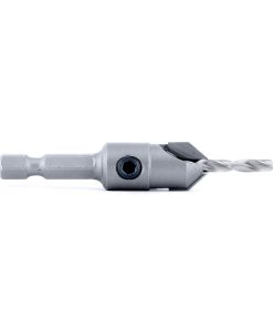 55268 Carbide Tipped 82 Degree Countersink 1/2 Dia x 49 Deg x 1/4 Quick Release Hex Shank for Wood Screw #12