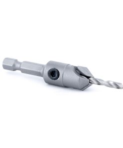 55268 Carbide Tipped 82 Degree Countersink 1/2 Dia x 49 Deg x 1/4 Quick Release Hex Shank for Wood Screw #12
