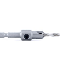 55269 Carbide Tipped 82 Degree Countersink 3/8 Dia x 49 Deg x 1/4 Quick Release Hex Shank for Wood Screw #12-14