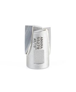 55279 Carbide Tipped Mortising Screw Down Shear Cutter 9/16 Dia x 9/16 Inch x 1/4 - 28 Thread