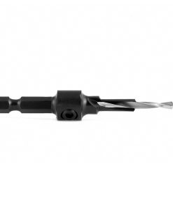 55290 RTA Furniture Drill/Countersink with Quick Release 1/4 Hex Shank for 5mm Screw