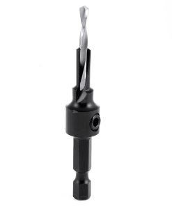55290 RTA Furniture Drill/Countersink with Quick Release 1/4 Hex Shank for 5mm Screw
