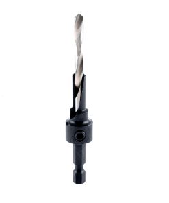 55292 RTA Furniture Drill/Countersink with Quick Release 1/4 Hex Shank for 7mm Screw