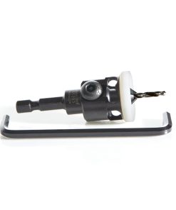 55293 Carbide Tipped 82 Degree Countersink with Adjustable Low Friction Depth Stop, 3/8 Dia x 7/64 Drill Dia x 1/4 Inch Quick Release Hex Shank for Wood Screw #8