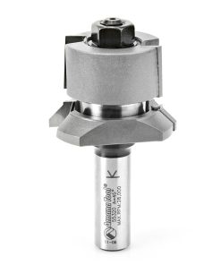 55320 Carbide Tipped V Paneling 45 Deg x 1-13/16 Dia x 1/2 to 1-3/16 x 1/2 Inch Shank with Ball Bearing Assembly