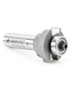55343 Carbide Tipped Ogee Window Sash & Rail 1/8 Radius x 1-9/64 Dia x 43/64 x 1/2 Inch Shank with Bottom Ball Bearing