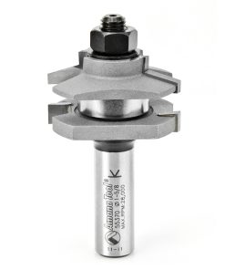 55370 Carbide Tipped Traditional Reversible Stile and Rail Assembly 1-5/8 Dia x 11/16 x 1/2 Inch Shank