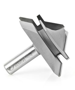 55390 Carbide Tipped Lock Miter 45 Deg x 2-11/16 Dia x 1-3/16 x 1/2 Inch Shank for 1/2 - 1 Inch Material