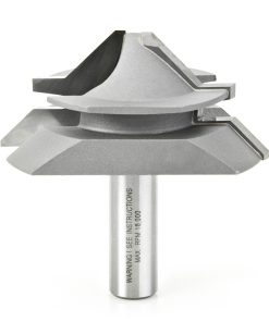 55390 Carbide Tipped Lock Miter 45 Deg x 2-11/16 Dia x 1-3/16 x 1/2 Inch Shank for 1/2 - 1 Inch Material