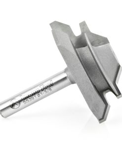 55391 Carbide Tipped Lock Miter 45 Deg x 1-5/8 Dia x 5/8 x 1/4 Inch Shank for 3/8 - 1/2 Material