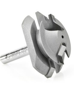 55391 Carbide Tipped Lock Miter 45 Deg x 1-5/8 Dia x 5/8 x 1/4 Inch Shank for 3/8 - 1/2 Material