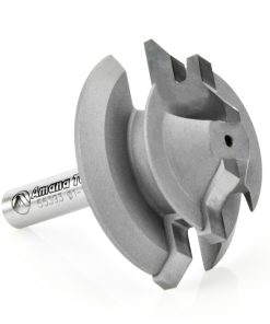55393 Carbide Tipped Lock Miter 45 Deg x 1-1/2 Dia x 1/2 x 1/4 Inch Shank for 5/16 - 7/16 Material