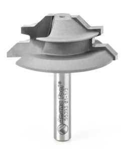 55393 Carbide Tipped Lock Miter 45 Deg x 1-1/2 Dia x 1/2 x 1/4 Inch Shank for 5/16 - 7/16 Material
