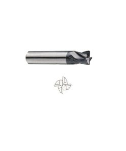 YG1-EMD56008 - 1/8 x 1/8 x 1/8 x 1-1/2 - V7 Mill Steel 4 Flute Stub Length Carbide End Mill