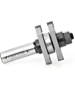 55400 Carbide Tipped Tongue & Groove 3/8 Kerf x 1-5/8 Dia x 3/4 x 1/2 Inch Shank Assembly for 1/2 to 3/4 Material