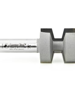 55412 Carbide Tipped Wedge Tongue 15 Deg x 1-1/4 Dia x 1-1/4 x 1/2 Inch Shank
