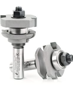 55421 Carbide Tipped 2-Piece Concave Stile and Rail 1-5/8 Dia x 11/16 x 5/32 Radius x 1/2 Inch Shank Set