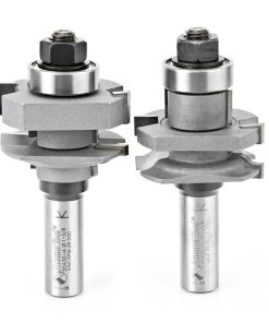 55430 Carbide Tipped 2-Piece Ogee Stile and Rail 1-5/8 Dia x 1-1/16 x 1/4 Radius x 1/2 Inch Shank Set