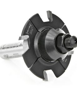 55500 E-Z Dial Slot Cutter 4 Wing x 2-1/8 Dia x 1/8-1/4 x 1/2 Inch Shank